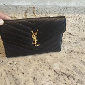 YSL wallet on chain black